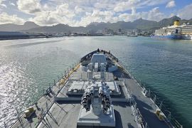 INS Trikand takes part in the National Day celebrations of Mauritius